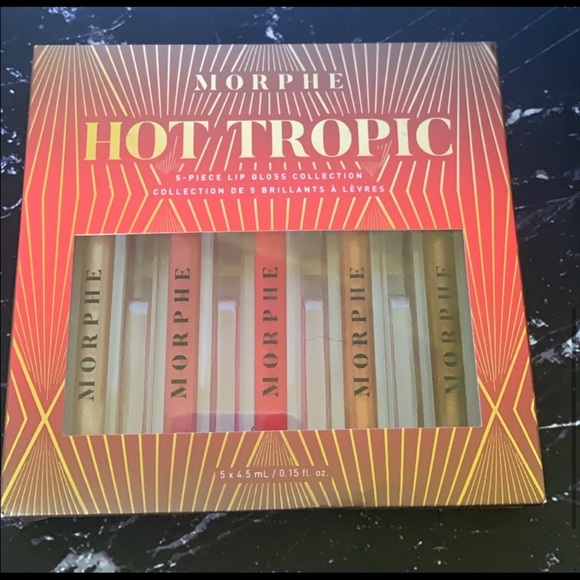 🌺Morphe “Hot Tropic” Lip Gloss Set - Picture 7 of 8